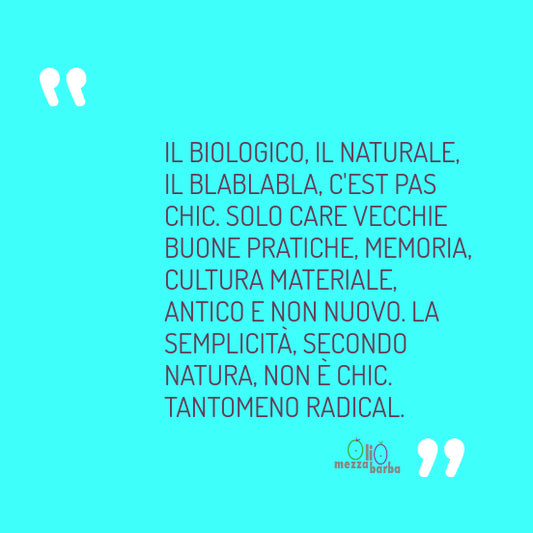 Di "biologico" e altri fraintendimenti