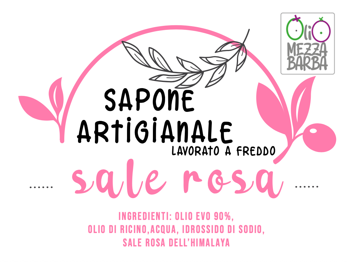 Sapone artigianale SALE ROSA HIMALAYA
