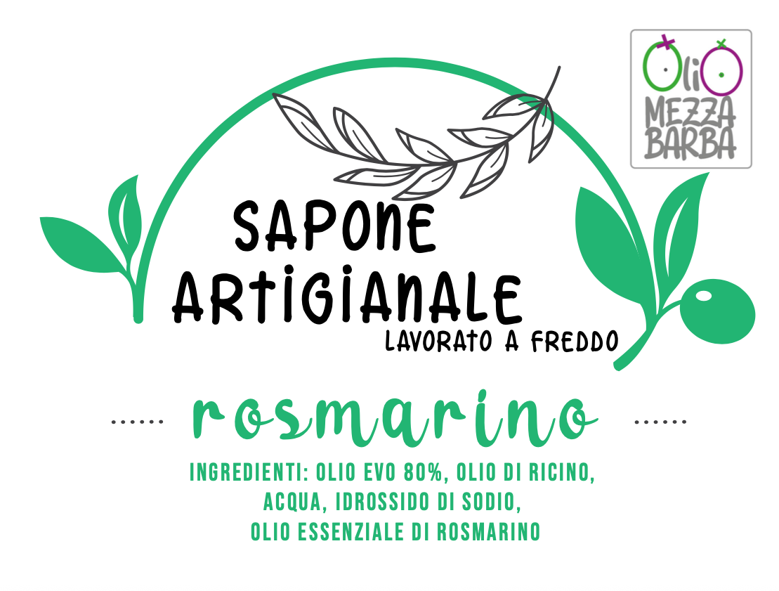 Sapone artigianale ROSMARINO