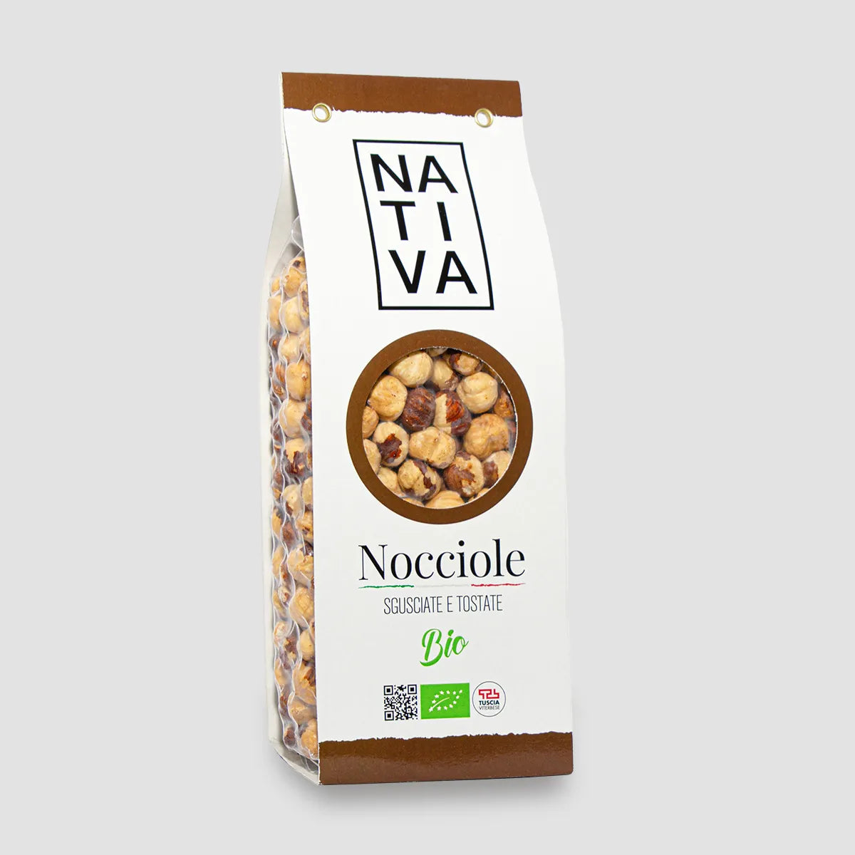 Nocciole sgusciate e tostate