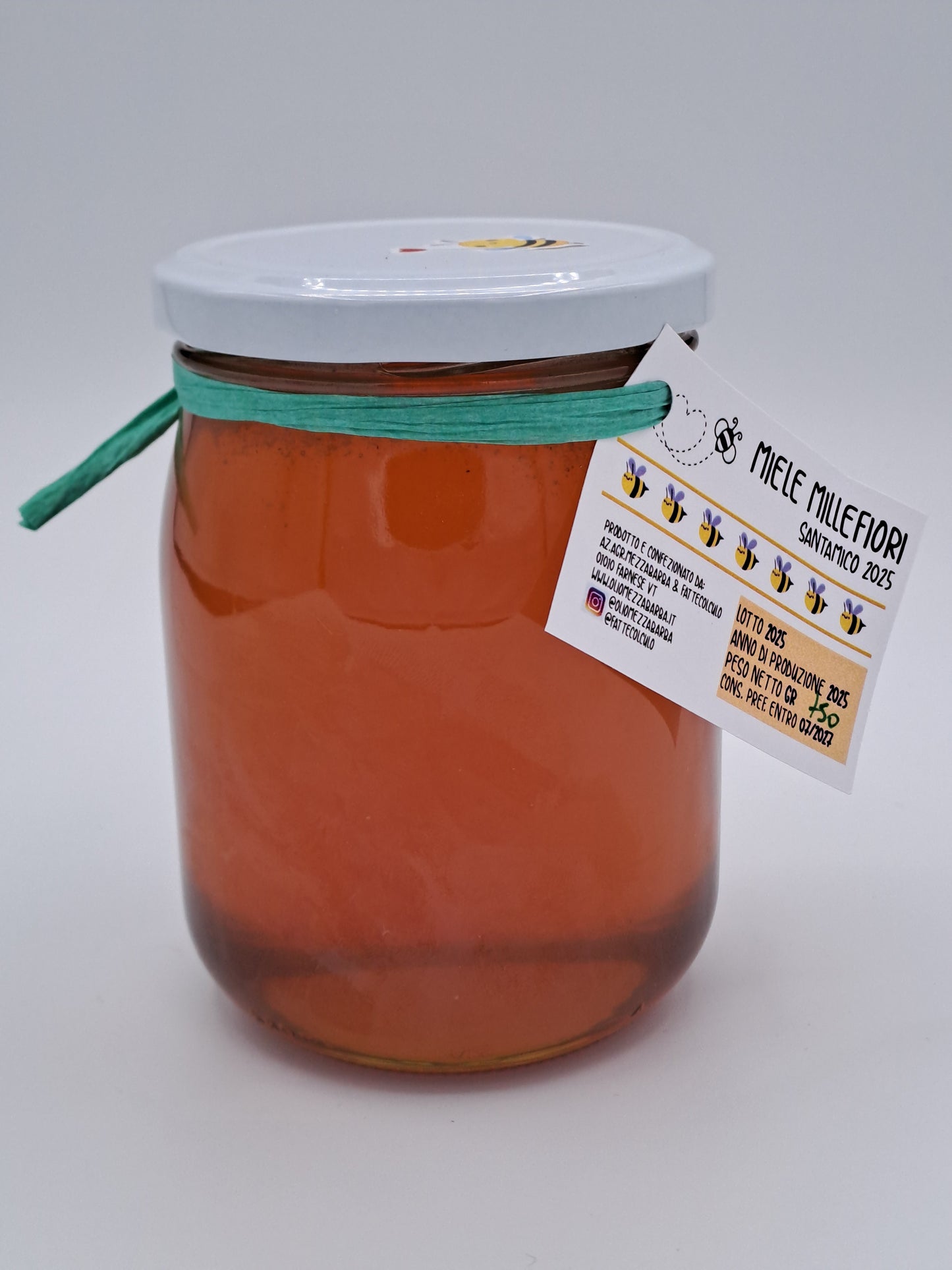 Miele millefiori Santamico NOSTRA PRODUZIONE 750 gr