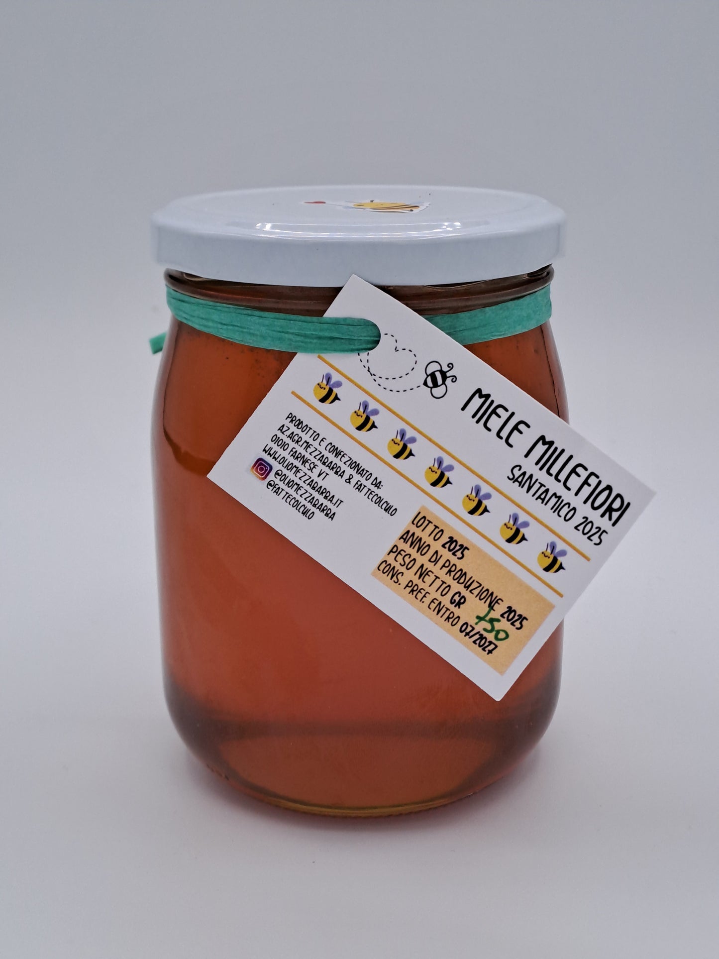 Miele millefiori Santamico NOSTRA PRODUZIONE 750 gr