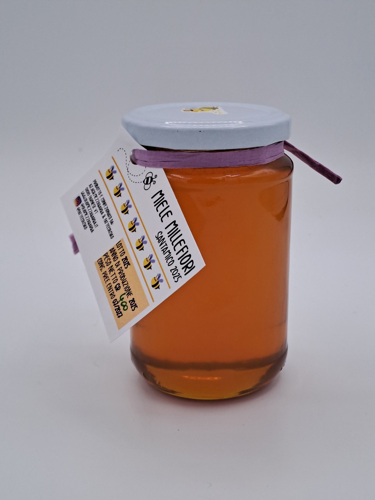 Miele millefiori Santamico NOSTRA PRODUZIONE 400 gr