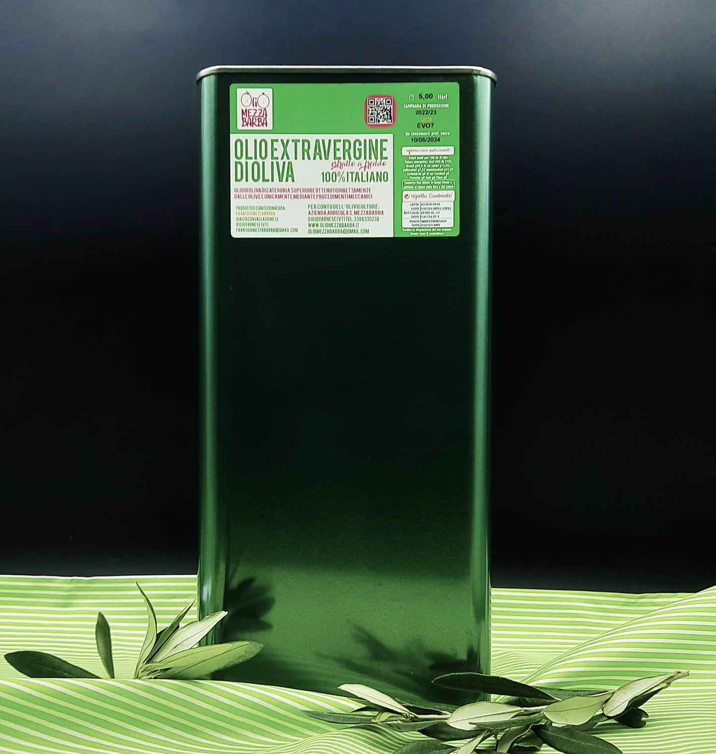 Can 5 l extra virgin olive oil