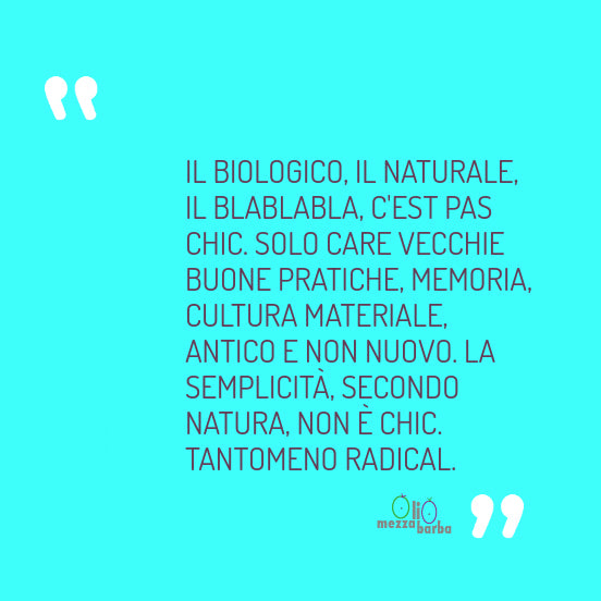 Di "biologico" e altri fraintendimenti
