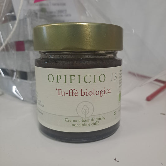 Tu-ffé, miele pasta di nocciole e caffé BIO