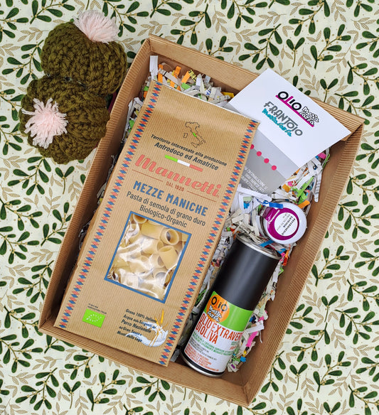 Confezione regalo #01 "quasi aglio olio e peperoncino"