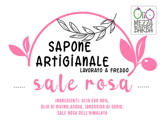 Sapone artigianale SALE ROSA HIMALAYA