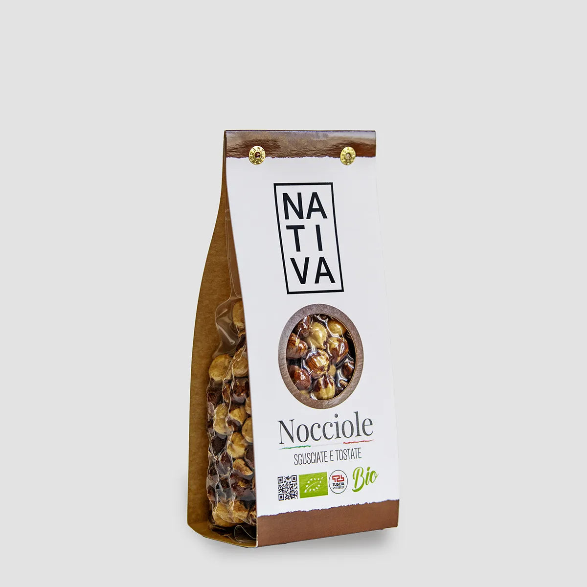 Nocciole sgusciate e tostate