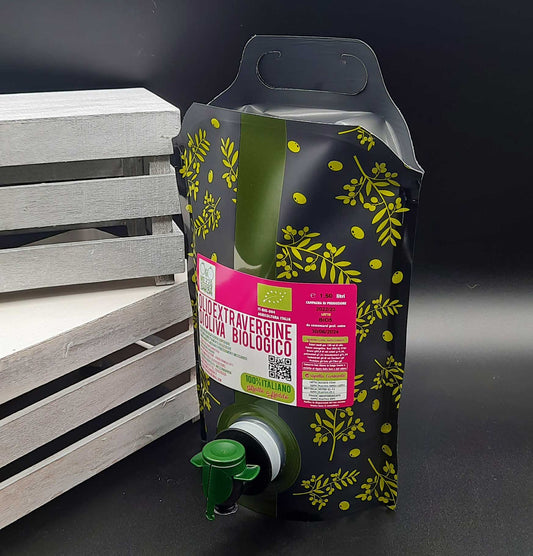 Pouch Bag 1,5 l olio extravergine di oliva biologico